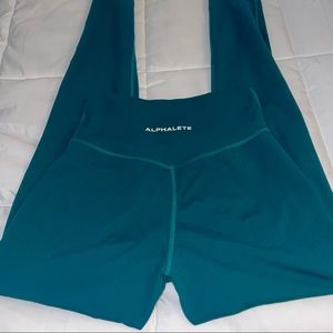 Alphalete Surface Path Legging in Teal